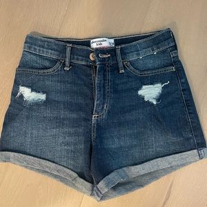 Abercrombie high-rise mini mom short (never worn) size 13/14
